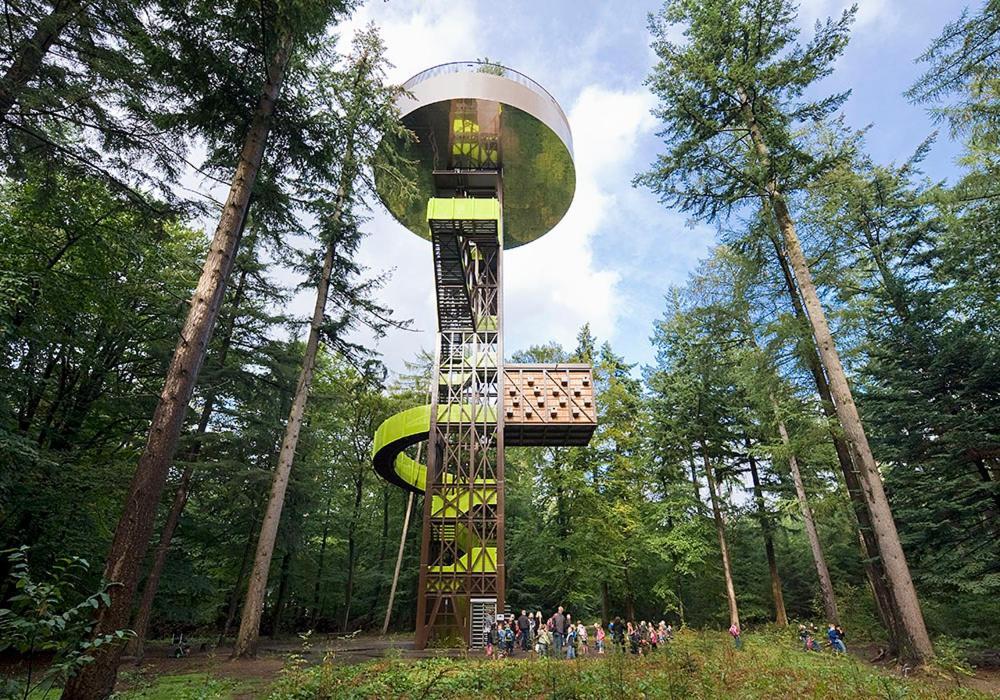 Chalet De Putter In Putten Krachtighuizen Екстериор снимка